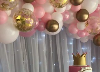 + 74 birthday party decorations : Organic Balloon Arch Ideas