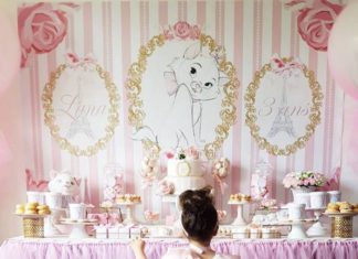 + 74 birthday party decorations : Parisian “Aristocats” Birthday Party | Kara’s Party Ideas