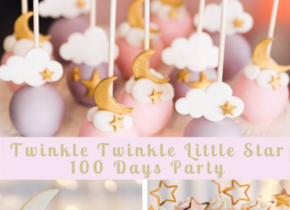 + 74 birthday party decorations : Twinkle Twinkle Little Star 100 Days Party | Kara’s Party Ideas