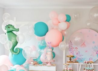 + 74 birthday party decorations : Under the Sea Mermaid Birthday Party – Pretty My Party – Party Ideas