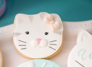 + 74 birthday party decorations : Vintage Pastel Kitten Birthday Party | Kara’s Party Ideas