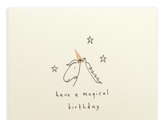 + 112 happy birthday wishes : Birthday Unicorn Pencil Shavings Card