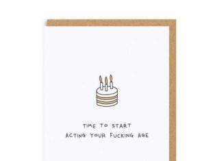 + 112 happy birthday wishes : Fucking age – Ohh Deer Card