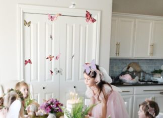 + 74 birthday party decorations : A Fairy Butterfly Fourth Birthday Party