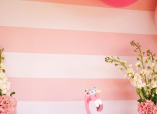 + 74 birthday party decorations : Blue & Pink Flamingo Birthday Party | Kara’s Party Ideas