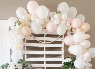 + 74 birthday party decorations : Garden Tea Party Balloon Decorations