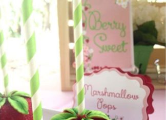 + 74 birthday party decorations : Strawberry Shortcake Birthday Party at Kara’s Party Ideas