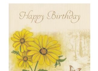 + 112 happy birthday wishes : Birthday Card – Yellow Daisy