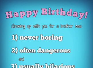 + 112 happy birthday wishes : Happy Birthday, Brother! 50+ B-Day Wishes For Your Awesome Bro