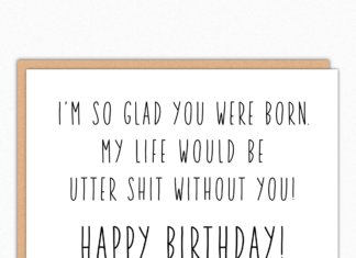 + 112 happy birthday wishes : Utter Shit IN184