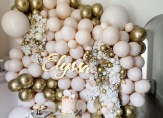 + 74 birthday party decorations : A Boy’s Green Tropical First Birthday Party – Inspired By This