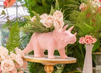 + 74 birthday party decorations : Girly Girl Pink Dinosaur Party – PARTYLOVIN