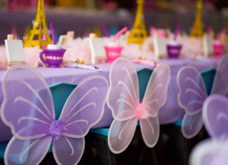 + 74 birthday party decorations : Madeline’s Fancy Nancy, Paris, Butterfly Themed 4th Birthday Party