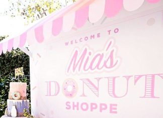 + 74 birthday party decorations : Donut Shoppe Party