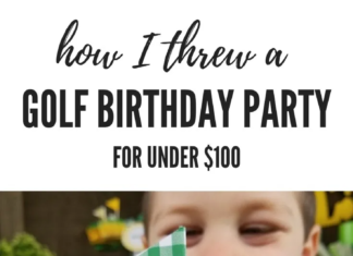 + 74 birthday party decorations : How to throw a Golf Birthday Party | Wyatt’s FORE! – A Cotton Kandi Life