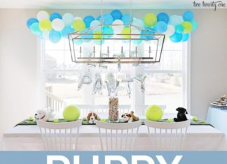 + 74 birthday party decorations : Puppy Birthday Party