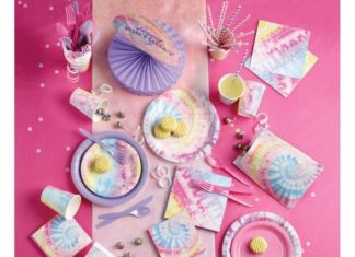 + 74 birthday party decorations : Tie Dye Party Tablecover