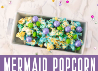 + 74 birthday party decorations : Easy Mermaid Popcorn